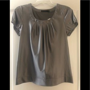 The Limited Small Silver blouse.